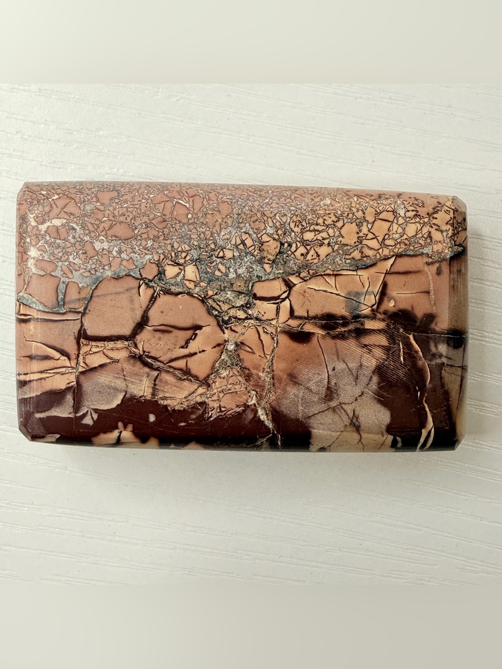 Brecciated Jasper Freeform Crystal โข Earthy Luxe